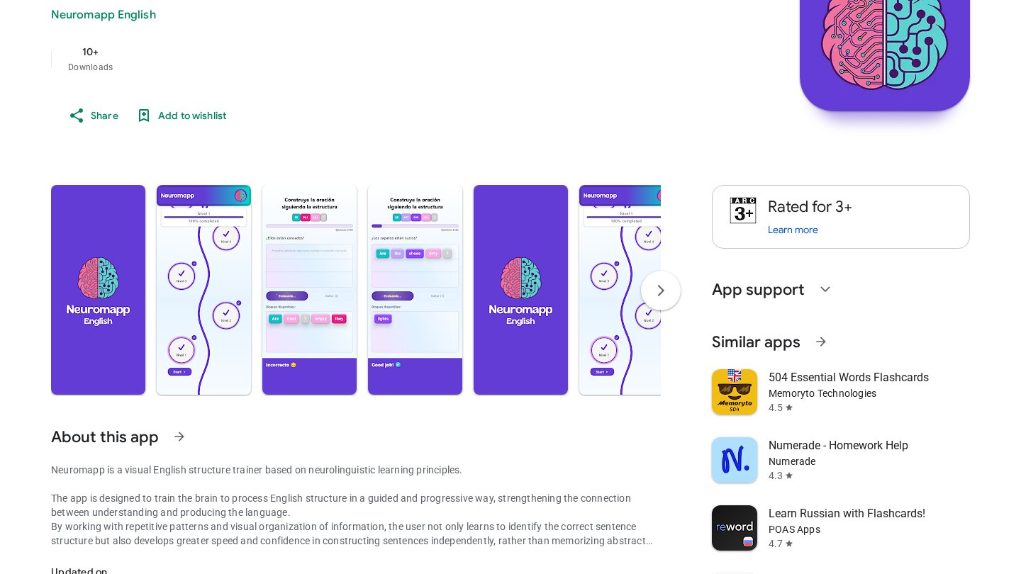 Neuromapp English